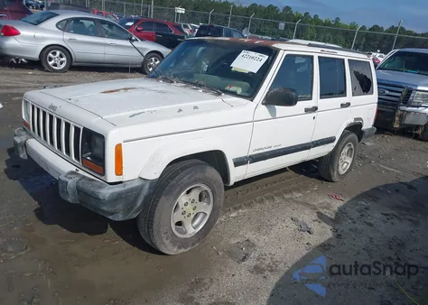 2000 Jeep Cherokee Sport из США, поврежденный, VIN 1J4FT48SXYL106040